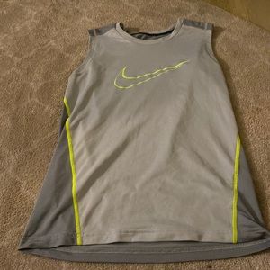 Grey dry fit Nike tank